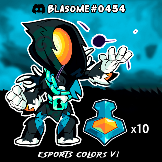 Brawlhalla Esports Scheme Color Codes