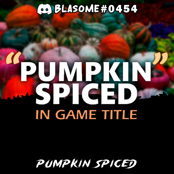 Brawlhalla - "Pumpkin Spiced" Title