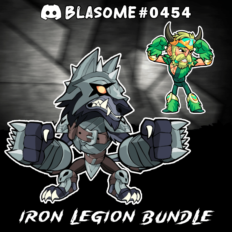 Iron Legion Bundle Available on Prime Gaming : r/Brawlhalla