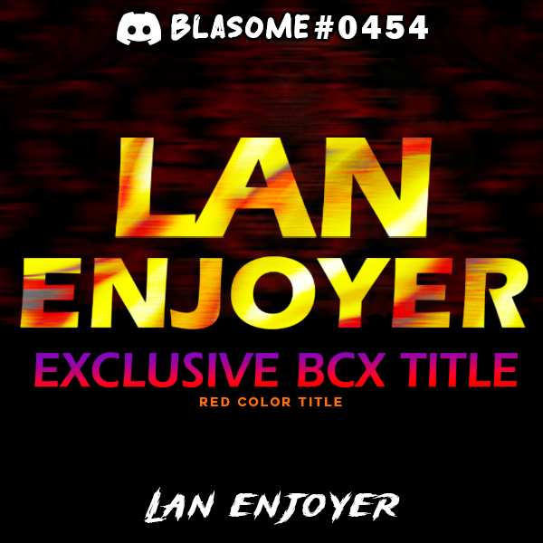 Brawlhalla - "Lan Enjoyer" Title