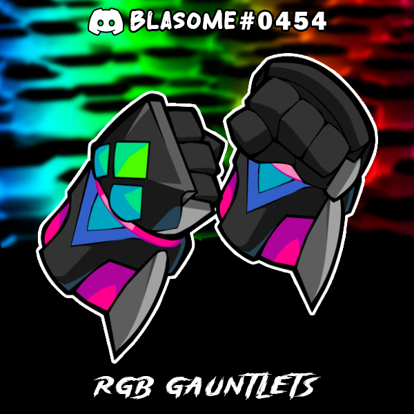 Brawlhalla - RGB Gauntlets Skin