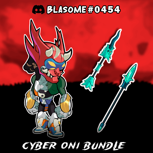 Brawlhalla - Cyber Oni Bundle (Orion Bundle)