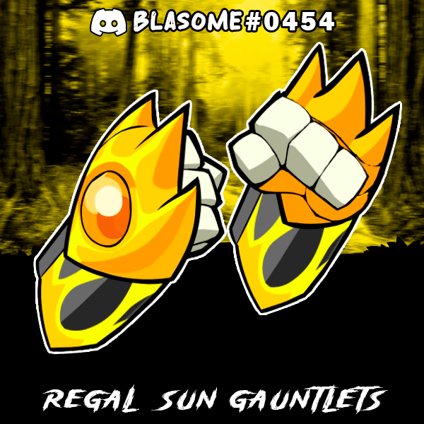 Brawlhalla - Regal Sun Gauntlets