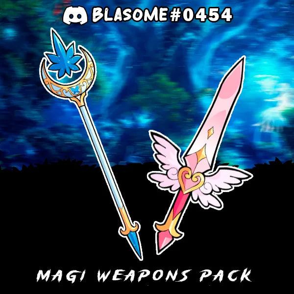 Brawlhalla - Magi Weapons Set
