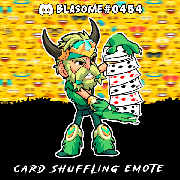 Brawlhalla - Card Shuffling Emote