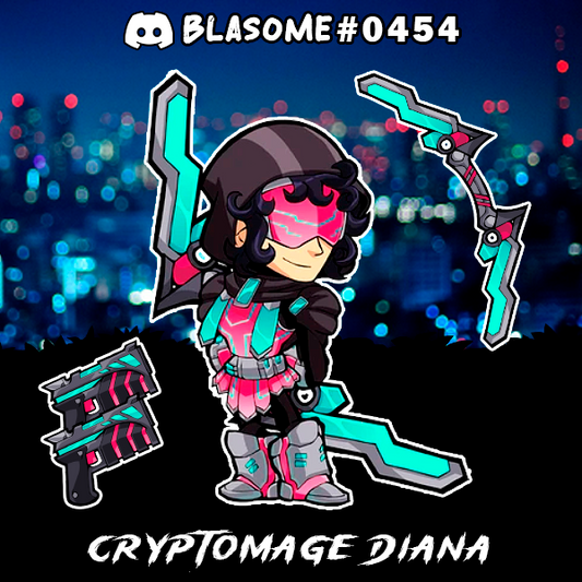 Brawlhalla - Cryptomage Diana