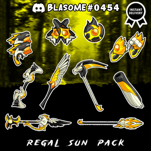 Brawlhalla - Regal Sun Weapons Pack