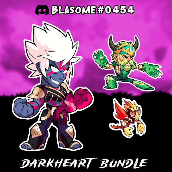 Brawlhalla - DarkHeart Bundle (Petra Bundle)