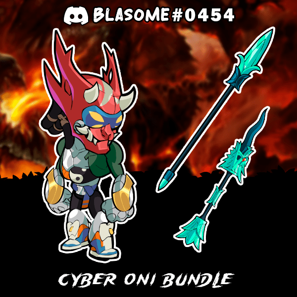 Brawlhalla - Cyber Oni Bundle