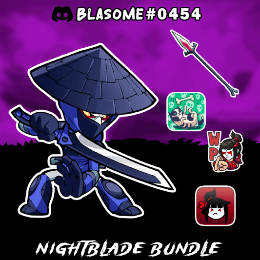 Brawlhalla - Night Blade Bundle (Hattor Bundle)